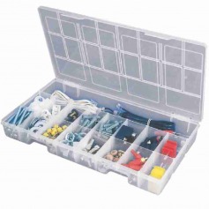 Caixa pl�stica organizadora de utilidades - OR-119