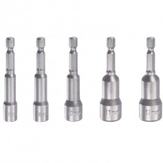 Jogo de soquete magn�tico 6 a 13 mm encaixe de 1/4
