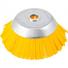 Escova de nylon c�nica para ro�adeira 1