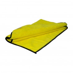 Toalha de microfibra para secagem automotiva 60 x 40 cm amarela 25234