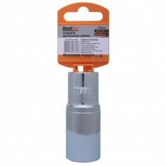 Soquete sextavado longo 24 mm com encaixe de 1/2 Soquete sextavado longo 24 mm com encaixe de 1/2