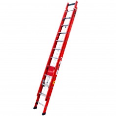 Escada de fibra de vidro extens�vel 5,40 x 9,60 m 34 degraus - EFR9935