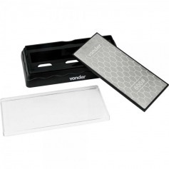 Pedra para afiar diamantada dupla face 7