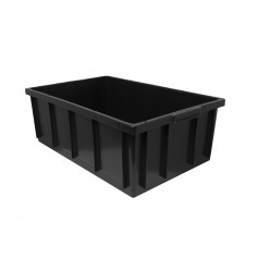 Caixa organizadora sem tampa 36 litros empilhável - 14544 Caixa organizadora sem tampa 36 litros empilhável - 14544