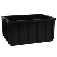Caixa organizadora sem tampa 26 litros empilhável - 14573 Caixa organizadora sem tampa 26 litros empilhável - 14573
