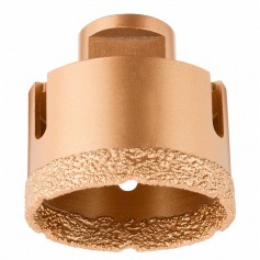 Serra copo diamantada 75 mm para esmerilhadeira rosca M14 - 08303