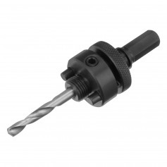 Suporte para serra copo de 30 a 83 mm com haste sextavada - 724969