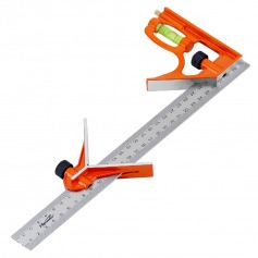 Esquadro de a�o combinado 300 mm com n�vel - 3236755