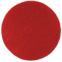 Disco limpador 350 mm vermelho para enceradeira