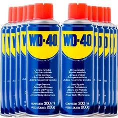 Kit 12 �leos lubrificante desengripante multiuso 300 ml - WD-40