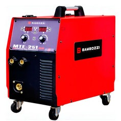 Inversora de solda Multiprocesso 250A para Mig e eletrodo monof�sica MTE 251 Plus