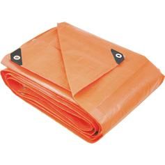 Lona refor�ada de polietileno laranja 10 m x 4 m