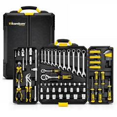 Jogo de ferramentas com 110 pe�as e maleta dobr�vel - 8727