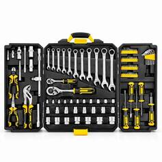Jogo de ferramentas com 110 pe�as e maleta dobr�vel - 8727