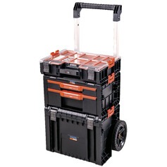 Caixa plástica para ferramentas com rodinhas 3 módulos - 44941023 Caixa plástica para ferramentas com rodinhas 3 módulos - 44941023