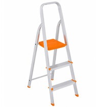 Escada de alum�nio 3 degraus residencial - EDS003