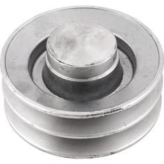 Polia de alum�nio 2 canais B - 120 mm