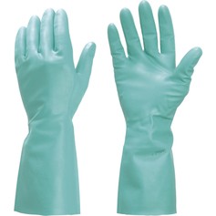 Luva nitr�lica com forro P,