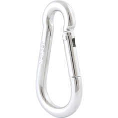 Mosquet�o com trava 8 mm x 80 mm