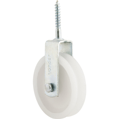 Roldana pl�stica 4 cm com parafuso