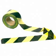 Fita zebrada para demarca��o 70 mm x 200 metros  - 010.1720