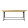 Bancada modular com tampo pinus bicolado envernizado - 2200-MP1