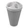 Dispensador de copos descart�veis com 5 cavidades - DC51CZ