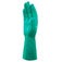 Luva de l�tex nitr�lica flocada 33 cm G