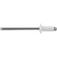 Rebite de repuxo 3,2 x 10 mm branco 310 com 1000 pe�as