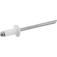 Rebite de repuxo 3,2 x 10 mm branco 310 com 1000 pe�as
