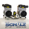 Compressor de ar odontol�gico 18 p�s 100 litros 2 x 1,5 hp - CSD18/100  220V