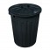 Lixeira pl�stica redonda 65 litros - CF65PT