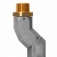 Conex�o girat�ria Z em alum�nio 3/4