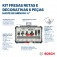 Jogo de fresas para madeira 6mm com 6 pe�as 