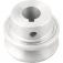 Polia de alum�nio 1 canal perfil A 50 mm com furo de 5/8