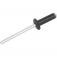 Rebite de repuxo 3,2 mm x 10 mm preto com 100 pe�as
