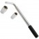 Chave de roda telesc�pica com soquete de 17 e 23 mm