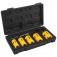 Jogo de serra copo bimetal 22 � 38 mm com 7 pe�as - SCV 40