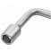 Chave biela 18 mm a�o cromo van�dio com cartela
