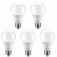 Kit 5 L�mpadas led bulbo 9W 810 l�mens branca morna - A60  110V/220V