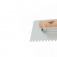 Desempenadeira em a�o dentada com cabo de madeira 12 x 25,5 cm - 0.2401