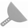 Esp�tula pl�stica dentada 200 mm