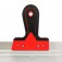 Esp�tula de a�o inox 250 mm cabo emborrachado