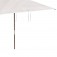 Ombrelone quadrado 210 cm sem abas - BRANCO