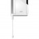 Chuveiro eletr�nico 7800 watts 220V branco Cromado - Acqua Storm Ultra