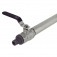 Adaptador pl�stico macho com rosca externa 3/4