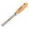 Esp�tula r�gida 2 cm em a�o com cabo de madeira