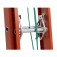 Escada de fibra de vidro extens�vel 3,60 x 6 m 20 degraus - ESC36060