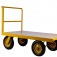 Carro plataforma com tampo em a�o 800 kg