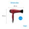 Secador de cabelo 2000 Watts com Tourmaline - Glossy �on  110V